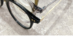 Transparent Clear Optical Glasses Frame Women Retro Round Anti Blue Light Eyeglasses Frame Prescription Myopia Eyewear Frame