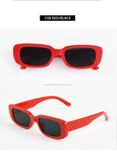 Load image into Gallery viewer, 2022 Small Sunglasses Women Men Trendy Vintage Brand Designer Hip Hop Square Gradient Lens Sun Glasses Female Eyewear UV400