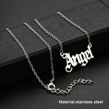 Carica l&#39;immagine nel visualizzatore di Gallery, High Quality 2020 New Fashion Jewelry Gold Babygirl Letter Necklace Name Pendants Lovely Gift for the Mom