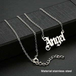 High Quality 2020 New Fashion Jewelry Gold Babygirl Letter Necklace Name Pendants Lovely Gift for the Mom