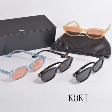 2023 Korean Brand Design GENTLE KOKI Sunglasses Women Men UV400 Sun glasses  With Original CASE
