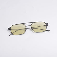 Load image into Gallery viewer, High Quality 2023 Korean Brand Design GENTLE RAVE Sunglasses Women Men Square Metal UV400  Sun Glasses With Original Box