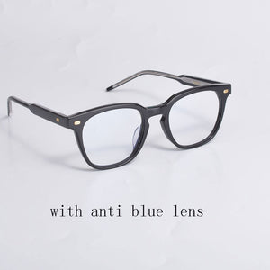 2023 Korean GENTLE KUBO Eyeglasses Frames Women Men Square Acetate Prescription Glasses With Original Box