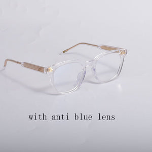 2023 Korean GENTLE KUBO Eyeglasses Frames Women Men Square Acetate Prescription Glasses With Original Box