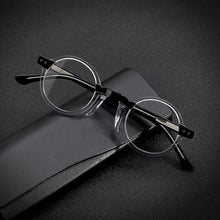Load image into Gallery viewer, Acetate Creative Round Glasses Frames for Men Women Vintage Optical Prescription Eyeglasses Handmade Retro Eyewear