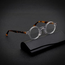 Load image into Gallery viewer, Acetate Creative Round Glasses Frames for Men Women Vintage Optical Prescription Eyeglasses Handmade Retro Eyewear