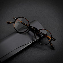Load image into Gallery viewer, Acetate Creative Round Glasses Frames for Men Women Vintage Optical Prescription Eyeglasses Handmade Retro Eyewear