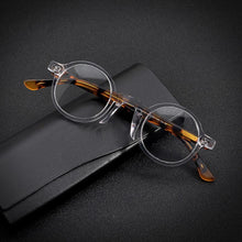 Load image into Gallery viewer, Acetate Creative Round Glasses Frames for Men Women Vintage Optical Prescription Eyeglasses Handmade Retro Eyewear