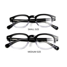 Load image into Gallery viewer, High Quality Acetate Johnny Depp Style Glasses Frame Men Retro Vintage Prescription Glasses Women Optical Spectacle Frame Round