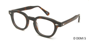 High Quality Acetate Johnny Depp Style Glasses Frame Men Retro Vintage Prescription Glasses Women Optical Spectacle Frame Round