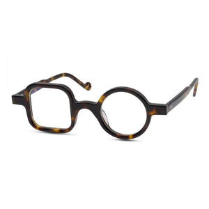 Acetate Original Japanese Handmade Artist Decorative Asymmetric Design Eyeglass Optical Frame Clip On Sunglasses
