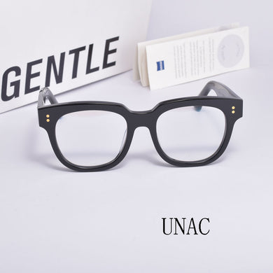 Brand Design GENTLE UNAC Optical Eyeglasses Frames Acetate Myopia Reading Anti Blue Prescription  Glasses With Case