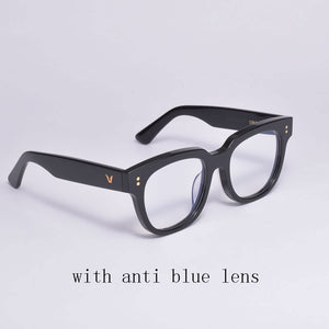 Brand Design GENTLE UNAC Optical Eyeglasses Frames Acetate Myopia Reading Anti Blue Prescription  Glasses With Case