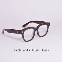 Carica l&#39;immagine nel visualizzatore di Gallery, Brand Design GENTLE UNAC Optical Eyeglasses Frames Acetate Myopia Reading Anti Blue Prescription  Glasses With Case