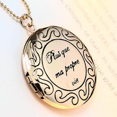 High Quality Can Open Pocket Watch Shape Round Lockets Pendant Photo Locket Necklace Couple Lovers Jewelry