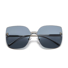 Carica l'immagine nel visualizzatore di Gallery, High Quality Cat Eye Sunglasses Women Men Metal shades  Square Sunglasses Female Gradiend Glasses zonnebril dames