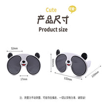 Load image into Gallery viewer, Children&#39;s Sunglasses Cartoon Panda Shape Polarized Sunglasses Trend Kid&#39;s Glasses Face Decor Children&#39;s Day Gift