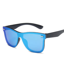 Load image into Gallery viewer, Sunglasses One piece Trend Vintage Eyeglass Brand Design Protection Reflective Frameless Sunglassess UV400