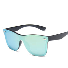 Load image into Gallery viewer, Sunglasses One piece Trend Vintage Eyeglass Brand Design Protection Reflective Frameless Sunglassess UV400