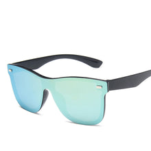 Load image into Gallery viewer, Sunglasses One piece Trend Vintage Eyeglass Brand Design Protection Reflective Frameless Sunglassess UV400