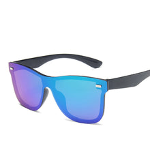 Load image into Gallery viewer, Sunglasses One piece Trend Vintage Eyeglass Brand Design Protection Reflective Frameless Sunglassess UV400
