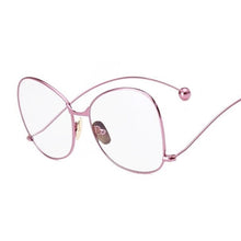 Carica l'immagine nel visualizzatore di Gallery, Frame SunGlasses for Women Eyeglasses Frame Vintage Round Clear Lens Transparent Sun Glasses Female Oculos