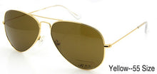 Load image into Gallery viewer, High Quality Glass Sunglasses Lens Vintage Sunglasses Men Women Gold Reflective Sunglasses UV400 Sun Glasses 55MM 58MM 2 Size
