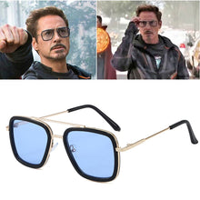 Load image into Gallery viewer, High Quality Iron Man Tony Stark Fishing Sunglasses Square Outdoor Sport Fishing Glasses Men Spider Eyewear Sports Sun Glasses