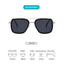 Load image into Gallery viewer, High Quality Iron Man Tony Stark Fishing Sunglasses Square Outdoor Sport Fishing Glasses Men Spider Eyewear Sports Sun Glasses