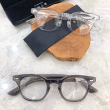 Load image into Gallery viewer, High Quality Japanese Kanego Handmade Vintage Acetate Optical  frame men&#39;s  retro square prescription glasses KC59