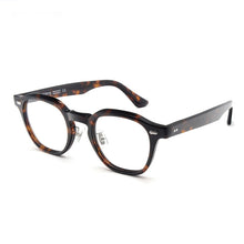 Load image into Gallery viewer, Japanese Kanego Handmade Vintage Acetate Optical frame men&#39;s retro square prescription glasses KC60