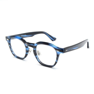 Japanese Kanego Handmade Vintage Acetate Optical frame men's retro square prescription glasses KC60