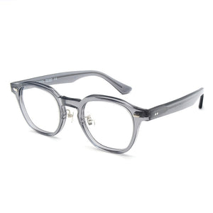 Japanese Kanego Handmade Vintage Acetate Optical frame men's retro square prescription glasses KC60