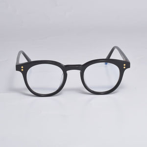 High Quality Korean Brand GENTLE  Milan Eyeglasses Frames Women Men Round Acetate Prescription Reading Glasses Frames With Case