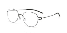 Load image into Gallery viewer, Lightweight Titanium Oval Round Glasses for Men Women Optical Prescription Eyeglasses Frame Korean oculos de grau