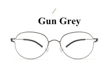 Load image into Gallery viewer, Lightweight Titanium Oval Round Glasses for Men Women Optical Prescription Eyeglasses Frame Korean oculos de grau