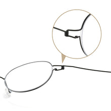 Load image into Gallery viewer, Lightweight Titanium Oval Round Glasses for Men Women Optical Prescription Eyeglasses Frame Korean oculos de grau