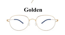 Load image into Gallery viewer, Lightweight Titanium Oval Round Glasses for Men Women Optical Prescription Eyeglasses Frame Korean oculos de grau