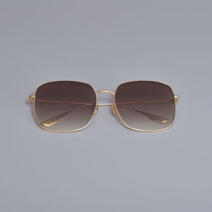 High Quality Luxury Brand Design Stellaire Sunglasses Metal Square Frames Nylon UV400 Lens Sunglasses Women Men With Case