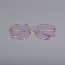 Load image into Gallery viewer, High Quality Luxury Brand Design Stellaire Sunglasses Metal Square Frames Nylon UV400 Lens Sunglasses Women Men With Case
