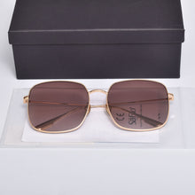 Load image into Gallery viewer, High Quality Luxury Brand Design Stellaire Sunglasses Metal Square Frames Nylon UV400 Lens Sunglasses Women Men With Case