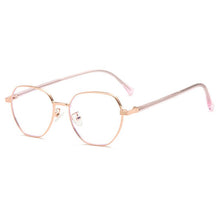 Load image into Gallery viewer, Myopia Glasses with Spring Hinges Metal Eyeglasses Frame Full Rim Eyewear Unisex Anti Blue Ray