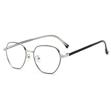 Load image into Gallery viewer, Myopia Glasses with Spring Hinges Metal Eyeglasses Frame Full Rim Eyewear Unisex Anti Blue Ray