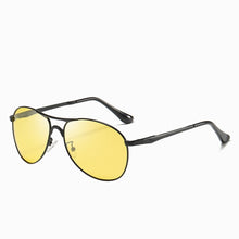 Load image into Gallery viewer, Oval Aviation Sunglasses Man Brand Designer Pilot Female Sun Glasses for Men Mirror Night Vision Polarized Eyewear