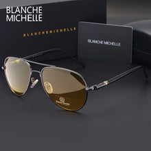Load image into Gallery viewer, Pilot Polarized Sunglasses Men Brand Mens Sun Glasses Driving UV400 Vintage Sunglass Oculos With Box