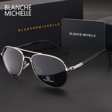 Load image into Gallery viewer, Pilot Polarized Sunglasses Men Brand Mens Sun Glasses Driving UV400 Vintage Sunglass Oculos With Box
