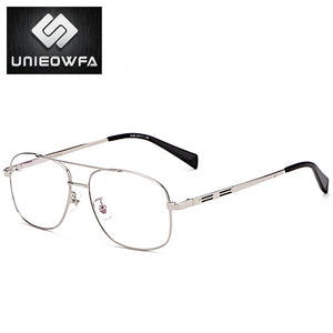 Prescription Frame Glasses for Men Transparent Clear Eyeglasses Frame Optical Myopia Spectacles Pilot Style 2023