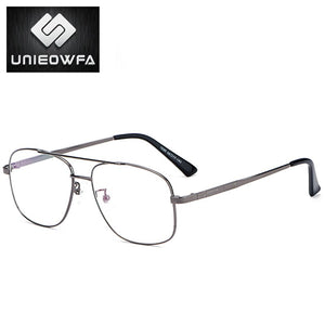 Prescription Frame Glasses for Men Transparent Clear Eyeglasses Frame Optical Myopia Spectacles Pilot Style 2023
