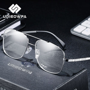 Prescription Frame Glasses for Men Transparent Clear Eyeglasses Frame Optical Myopia Spectacles Pilot Style 2023