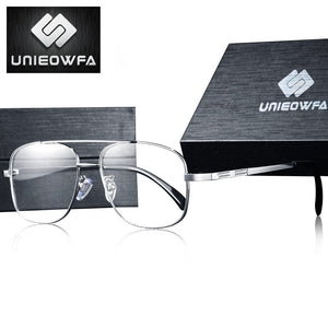 Prescription Frame Glasses for Men Transparent Clear Eyeglasses Frame Optical Myopia Spectacles Pilot Style 2023